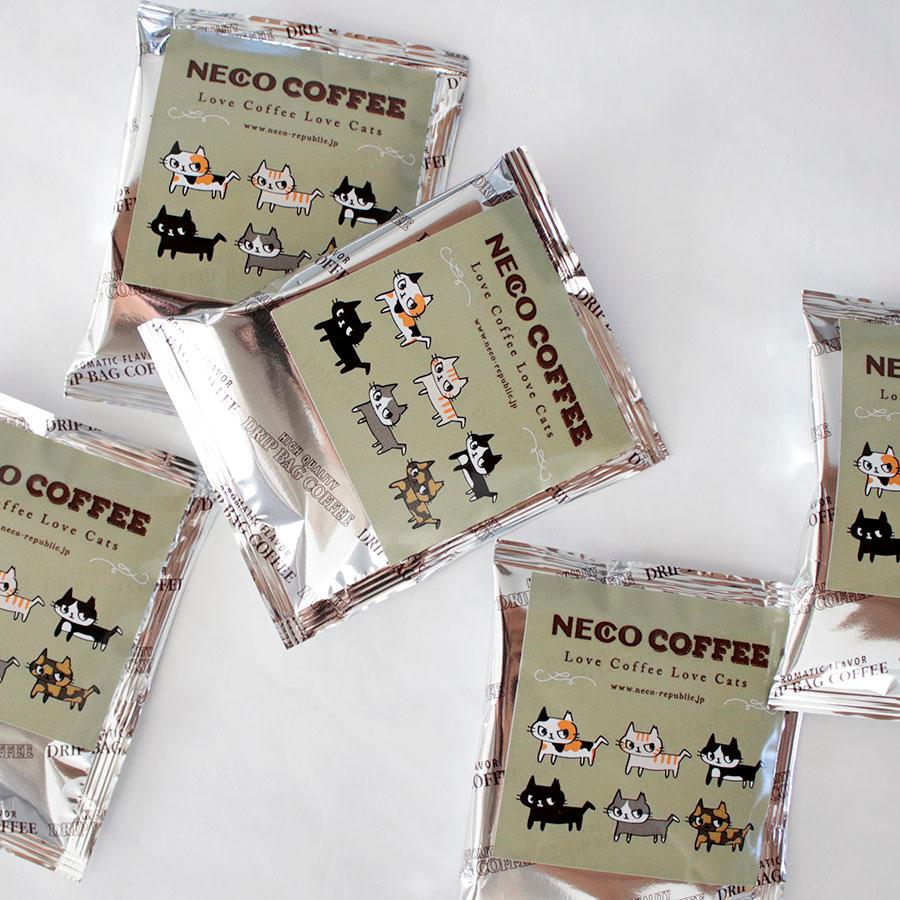 コーヒー ドリップパック 辻本珈琲 × ネコリパブリック コラボ商品