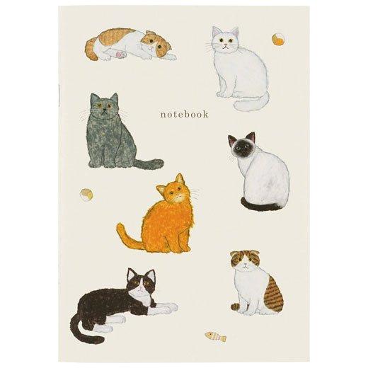 A5ノート ノート ねこ 猫雑貨 ギフト プレゼント 米津祐介 ネコ 可愛い 雑貨舎 雨宿りの猫たち 通販 Yahoo ショッピング