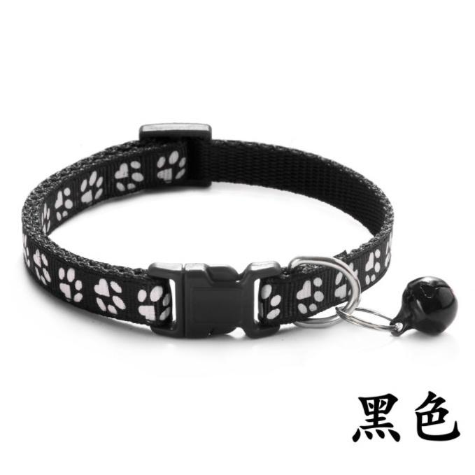 公式の 犬 猫 用 首輪 肉球模様 ブラウン バックル止め 長さ調整可能 犬 猫 用 首輪 肉球模様 ブラウン バックル止め 長さ調整可能