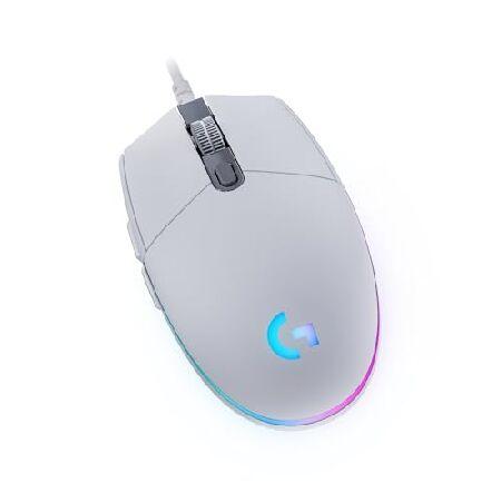 Logitech 有線マウス ホワイト ゲーミングマウス｜ロジクール G
