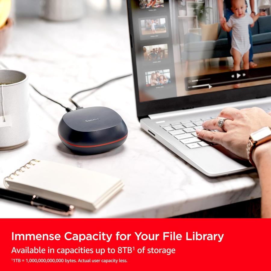 SanDisk SSD 外付け 8TB USB 3.2 Gen 2x1 読出最大1000MB/秒 SanDisk SSD 外付け 8TB USB 3.2 Gen 2x1 読出最大1000MB/秒
