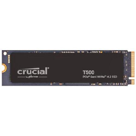 Crucial T500 1TB Gen4 NVMe M.2 内蔵型ゲーミングSSD 最大