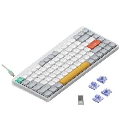 Nuphy Air75v2 ロープロファイルワイヤレスメカニカルキーボード Amazon | nuphy Air75 V2 メカニカルキーボード 75%ロー