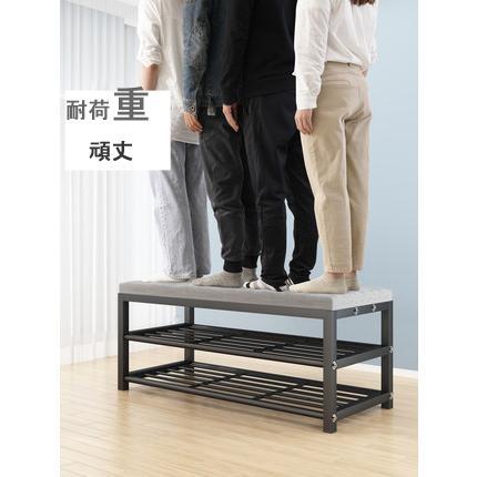 玄関収納 コートハンガー 棚付き 座布団つき 靴交換スツール89300 玄関ベンチ 玄関 ハンガーラック スツール 服掛けスタンド 靴棚