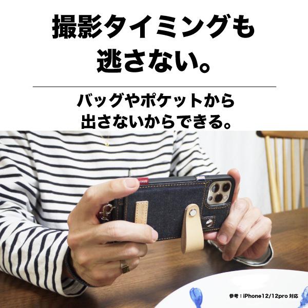 Google Pixel 8a ケース 岡山デニム スマホ ショルダーストラップ ピクセル8a カバー 肩掛け スマホリング | NeedNetwork | 16