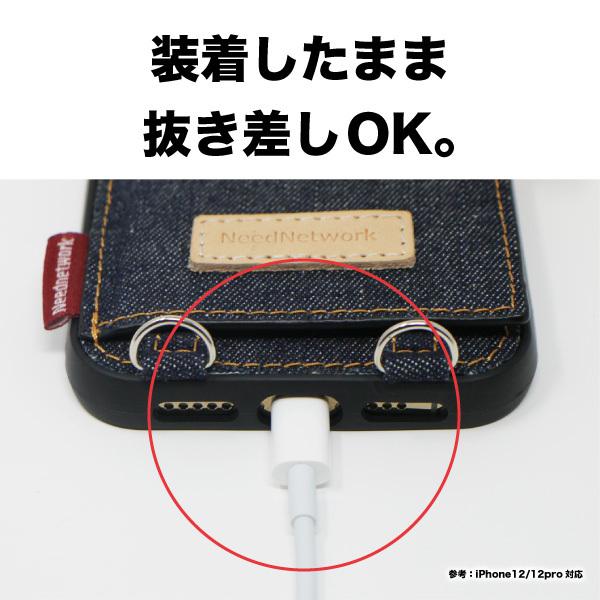 Google Pixel 8a ケース 岡山デニム スマホ ショルダーストラップ ピクセル8a カバー 肩掛け スマホリング | NeedNetwork | 17