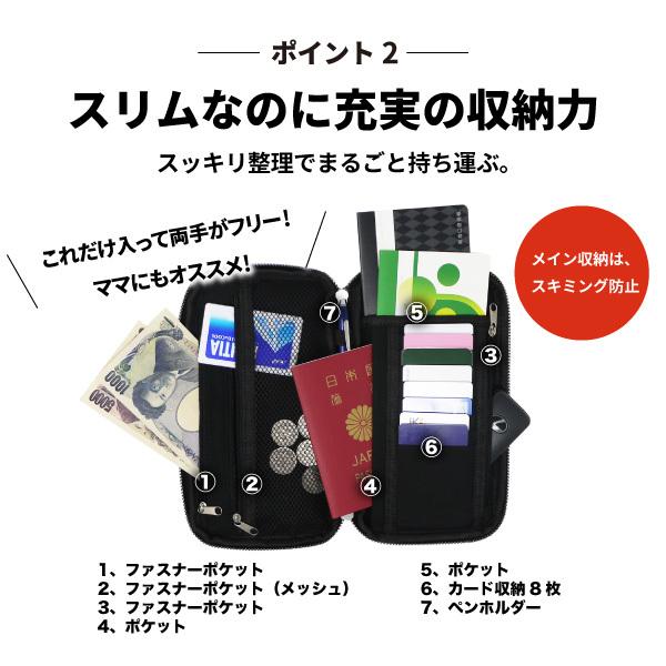 スマホポーチ 入れたまま操作 岡山デニム ショルダーバッグ ウエストポーチ ボディバッグ ポシェット パスポートケース RFID スキミング防止｜need-net-work｜04