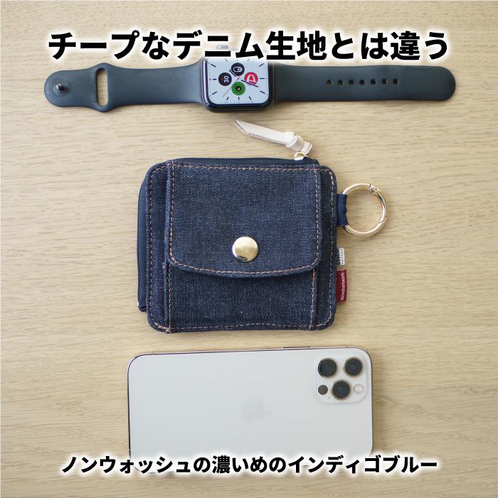 NeedNetwork ミニ財布 日本が誇るデニム コインケース 小銭入れ