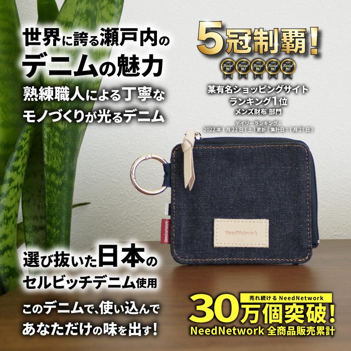 【新品未使用】イルビゾンテ コインケース ☆☆ ブルーデニム ☆☆ IL BISONTE - 【新品未使用】イルビゾンテ コインケース
