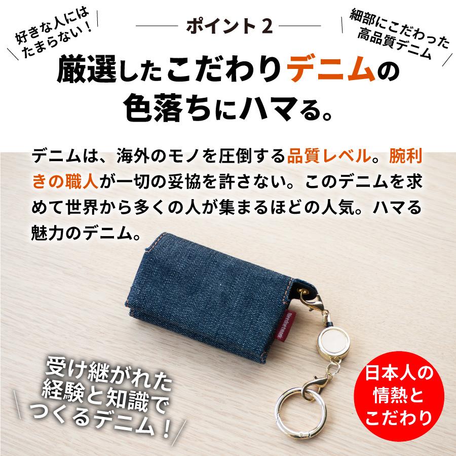 NeedNetwork ポケットティッシュケース 日本が誇るデニム ポーチ