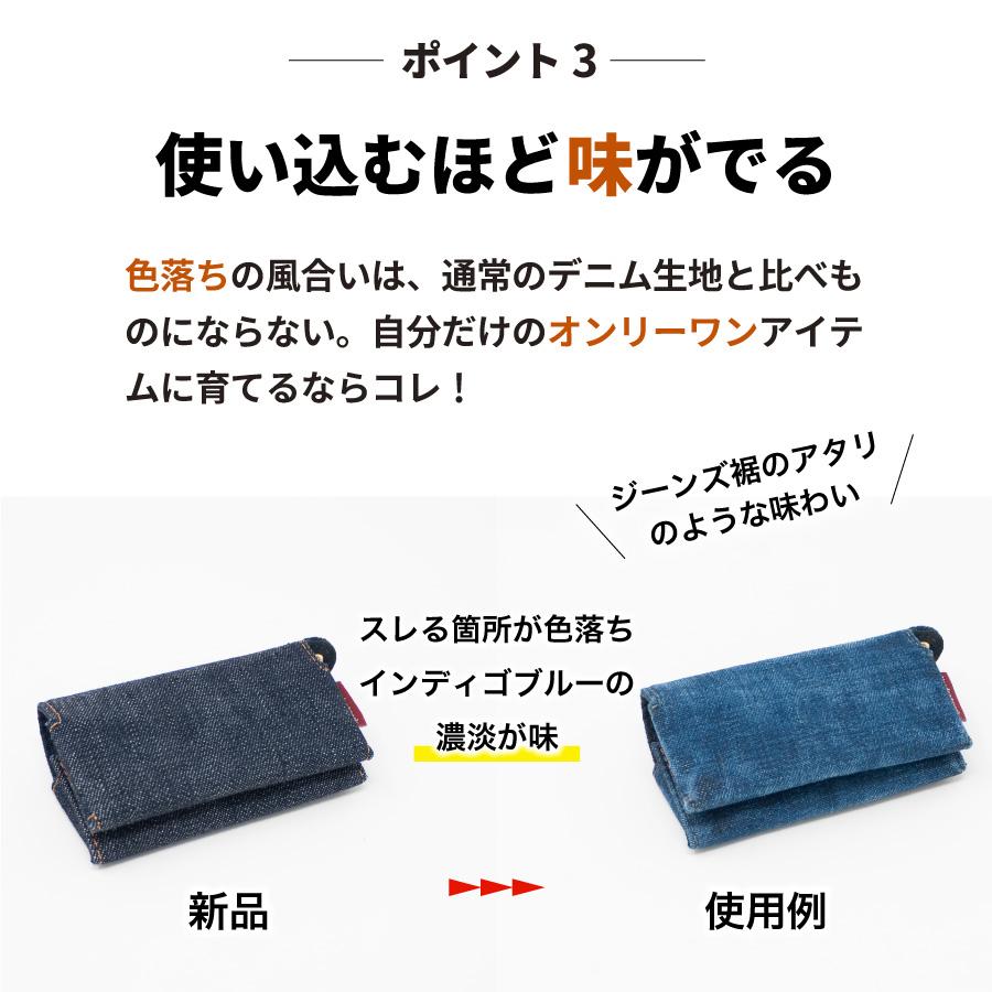 NeedNetwork ポケットティッシュケース 日本が誇るデニム ポーチ