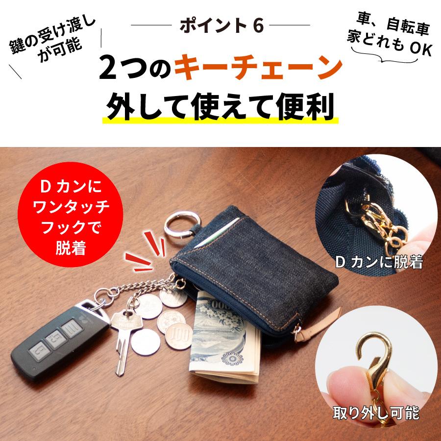NeedNetwork キーケース 日本が誇るデニム スマートキー レディース