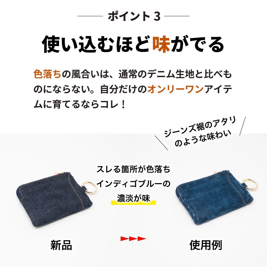 NeedNetwork キーケース 日本が誇るデニム スマートキー レディース