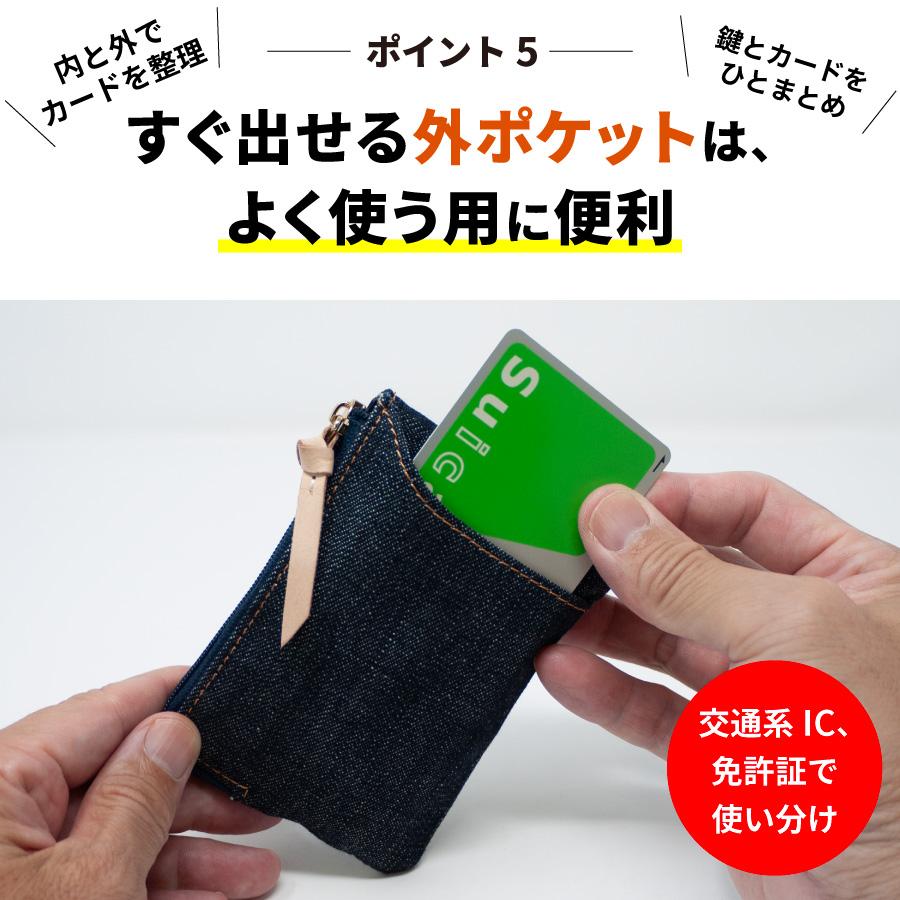 NeedNetwork キーケース 日本が誇るデニム スマートキー レディース