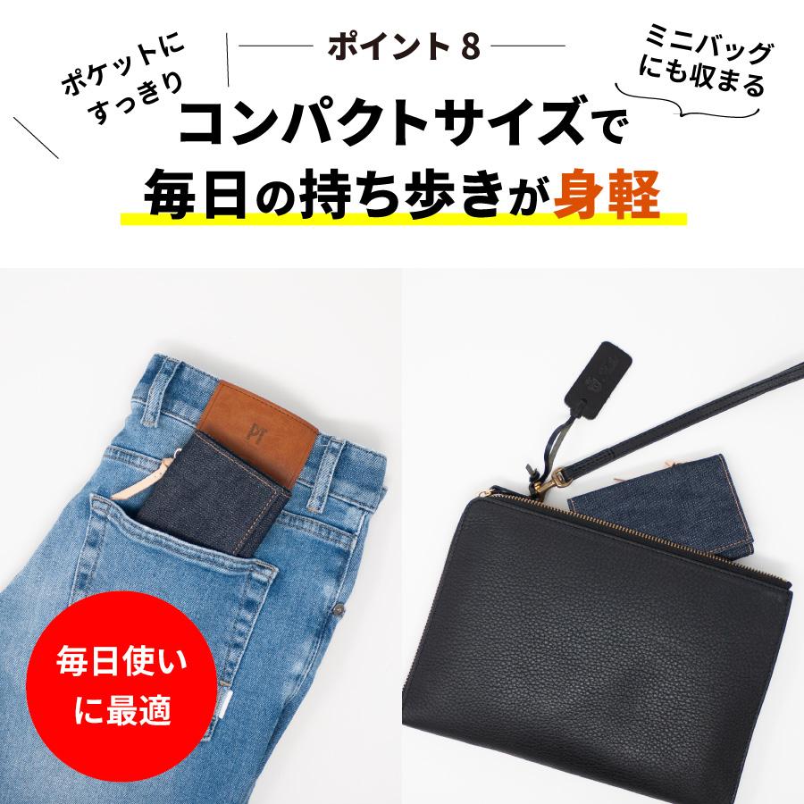 NeedNetwork キーケース 日本が誇るデニム 財布 一体型 小銭入れ