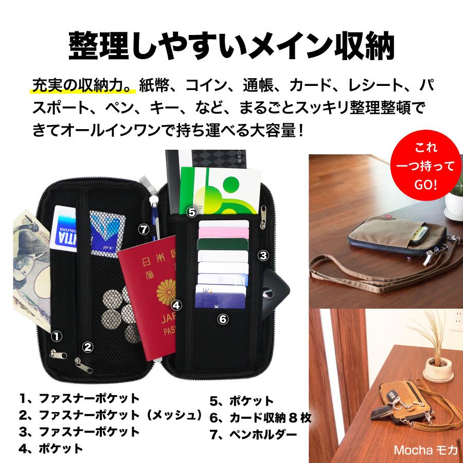スマホポーチ ショルダーバッグ スマホショルダー ボディバッグ サコッシュ メンズ 携帯ポーチ スマホバッグ レディース 斜めがけ パラフィン帆布 | NeedNetwork | 03