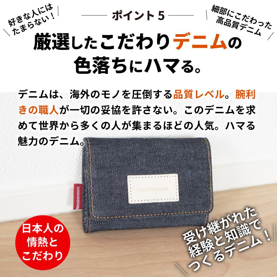 高価値セリー NeedNetwork コインケース 岡山デニム 小銭入れ ボックス型 小物