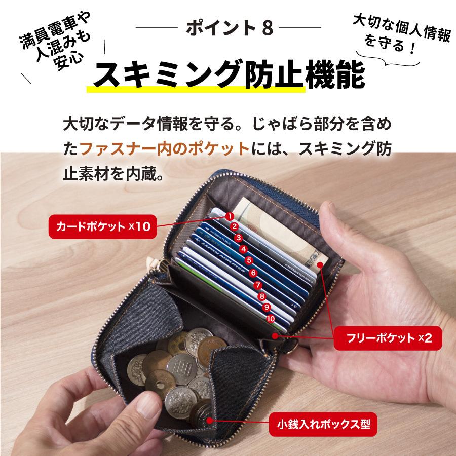 NeedNetwork ミニ財布 岡山デニム カードケース ジャバラ 小銭 NeedNetwork ミニ財布 岡山デニム カードケース ジャバラ 小銭