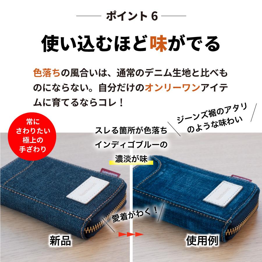 キーケース 岡山デニム スマートキーケース スマートキー メンズ レディース キーリング キーホルダー コンパクト 薄型 キーカバー カード 多機能 おしゃれ｜need-net-work｜09