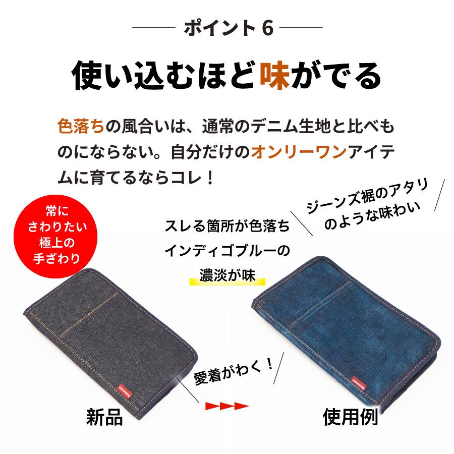 お財布ショルダー 岡山デニム お財布ポシェット スマホポーチ スマホショルダー スマホポシェット サコッシュ ボディバッグ レディース 斜めがけバッグ | NeedNetwork | 08