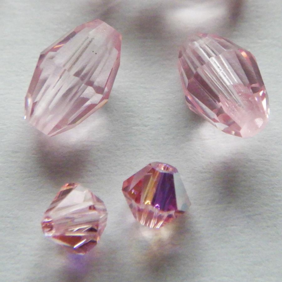 SWAROVSKI Art.5200 ヴィンテージスワロフスキー ライトローズ 7.5 