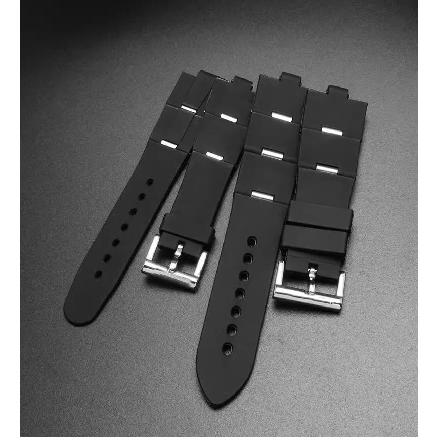 ブルガリ　ディアゴノ　互換ラバーベルト　腕時計ベルト　22ｍｍ・24ｍｍ　2サイズ　工具付 |  | 01