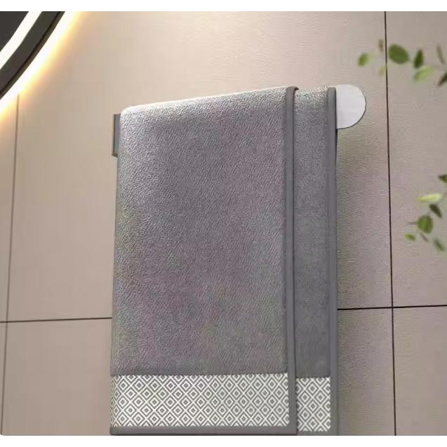 タオルハンガー　キッチン　洗面　バスルーム　高級ステンレス製　穴開け不要　簡単取付　タオル掛け　ふきん掛け　 |  | 03