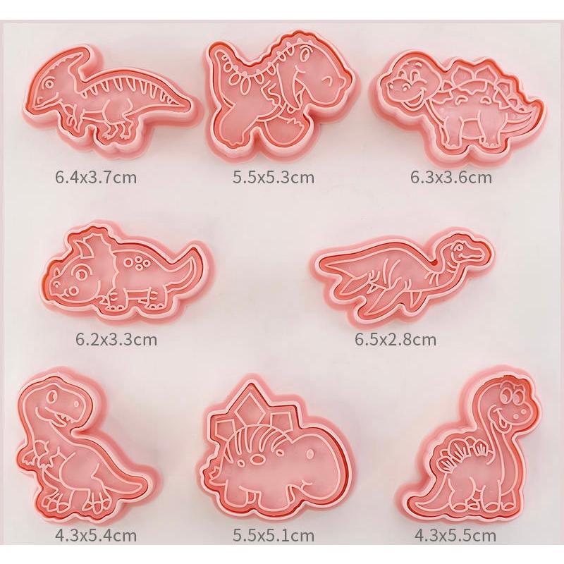 恐竜　クッキー型　8点セット　B |  | 03