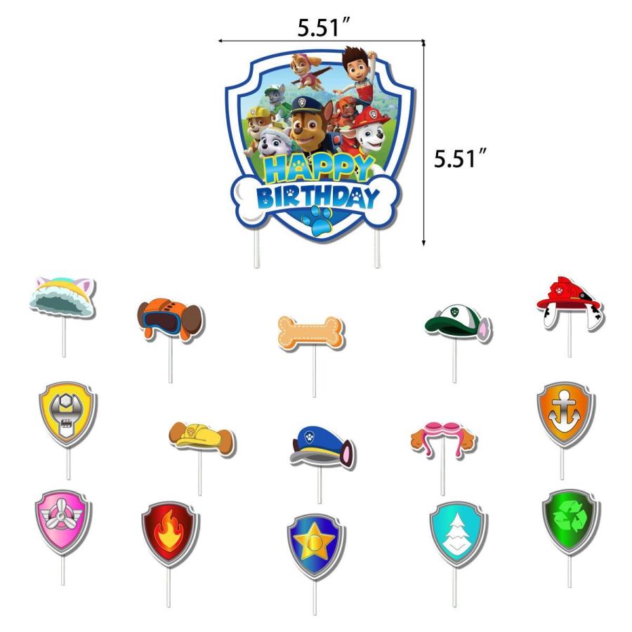 誕生日　ガーランド　室内飾り　パウパトロール　風　キャラクター　バルーンセット 　誕生日バルーン　 |  | 11