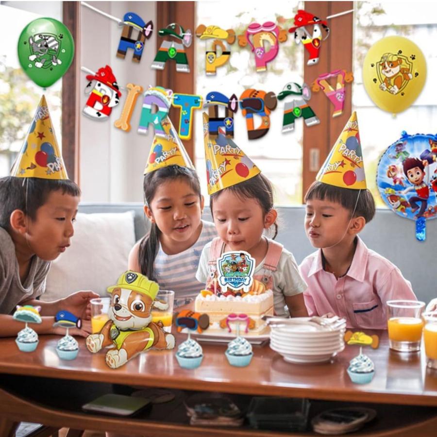 誕生日　ガーランド　室内飾り　パウパトロール　風　キャラクター　バルーンセット 　誕生日バルーン　 |  | 08