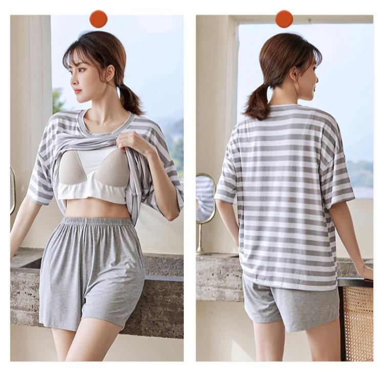 カップ付き　ルームウェア　ゴムなし　セット |  | 02