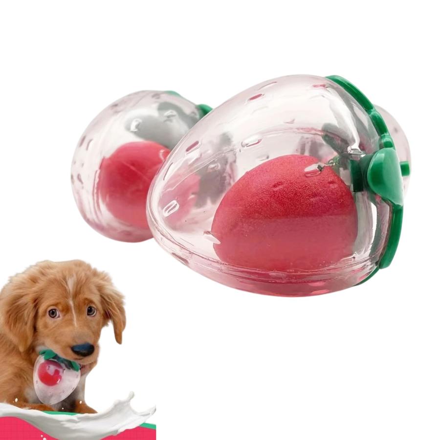 いちご型 犬用おもちゃ 犬用噛むおもちゃ ボール 犬 ドッグトイ イチゴ
