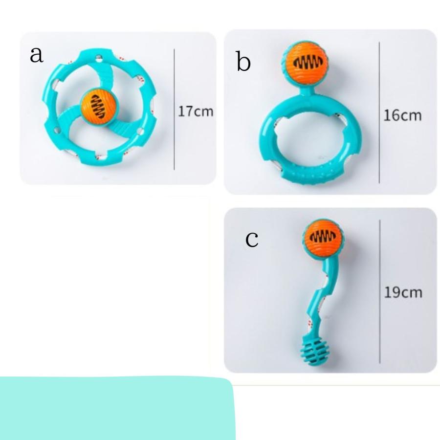 おやつ入れ 音が鳴る 犬用インタラクティブおもちゃ, 歯に優しい噛むおもちゃ, TPR素材ボール付き, 小型中型犬用運動玩具 |  | 08