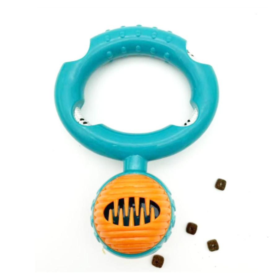 おやつ入れ 音が鳴る 犬用インタラクティブおもちゃ, 歯に優しい噛むおもちゃ, TPR素材ボール付き, 小型中型犬用運動玩具 |  | 12