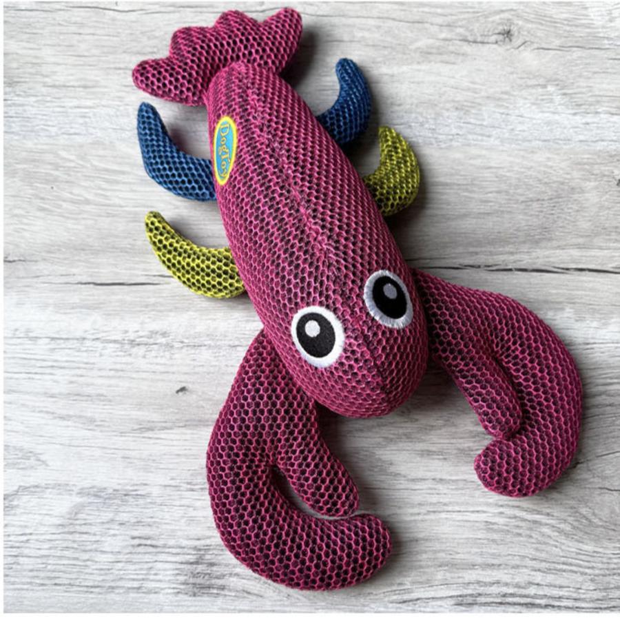 音がなるおもちゃ メッシュ素材 ペット用おもちゃ, 可愛い海の生き物デザイン, ブルー・ピンク・グリーン |  | 01