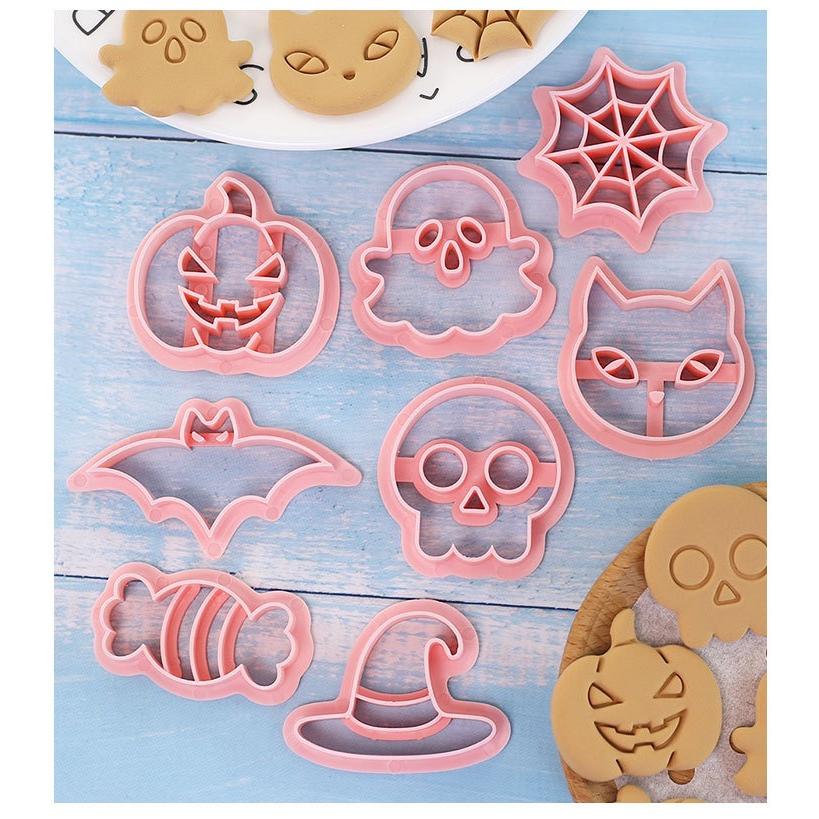 ハロウィン クッキー型 8点セット 型抜き 粘土作り : ニーズ