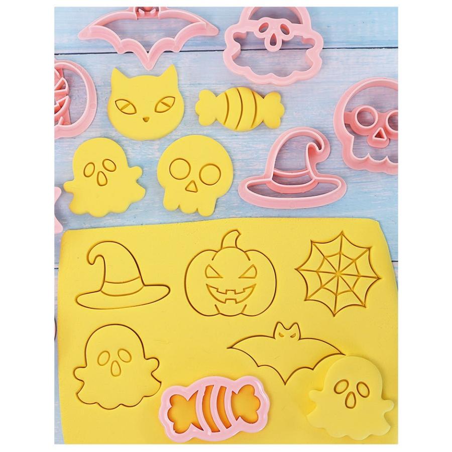 ハロウィン　クッキー型　8点セット　型抜き　粘土作り｜04