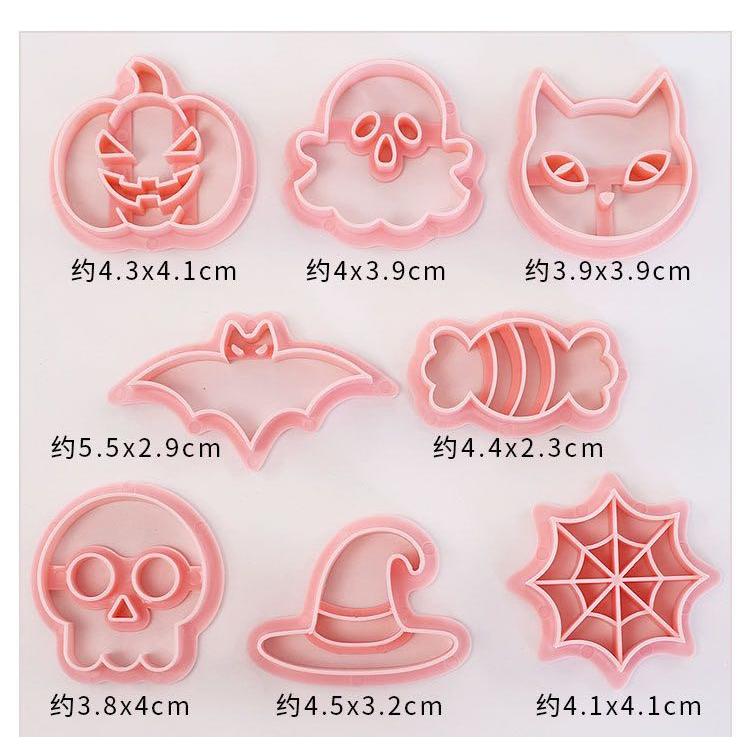 ハロウィン　クッキー型　8点セット　型抜き　粘土作り |  | 04