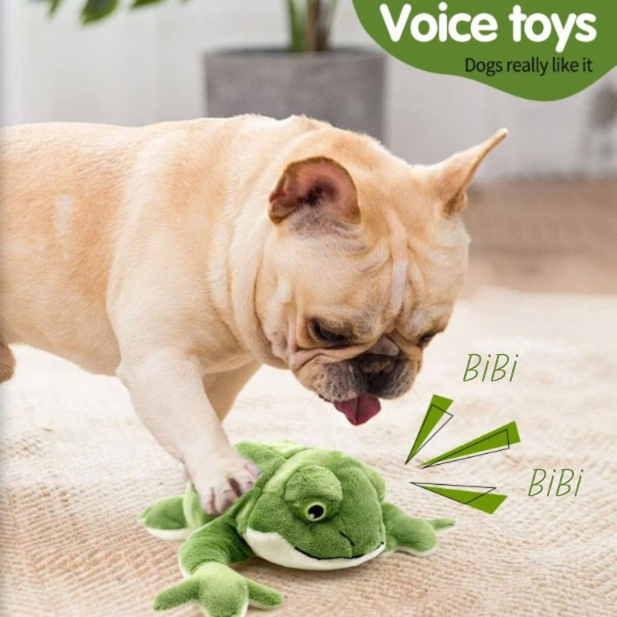 カエルぬいぐるみ 音が鳴る 犬用おもちゃ カエル ぬいぐるみ |  | 03