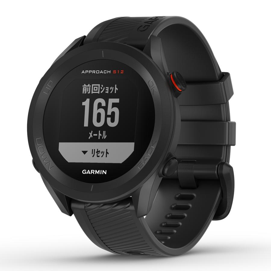 ガーミン GARMIN スマートウォッチ Approach S12 アプローチ S12 ブラック ゴルフ GPS 腕時計 010-02472-20｜neel-garmin｜11