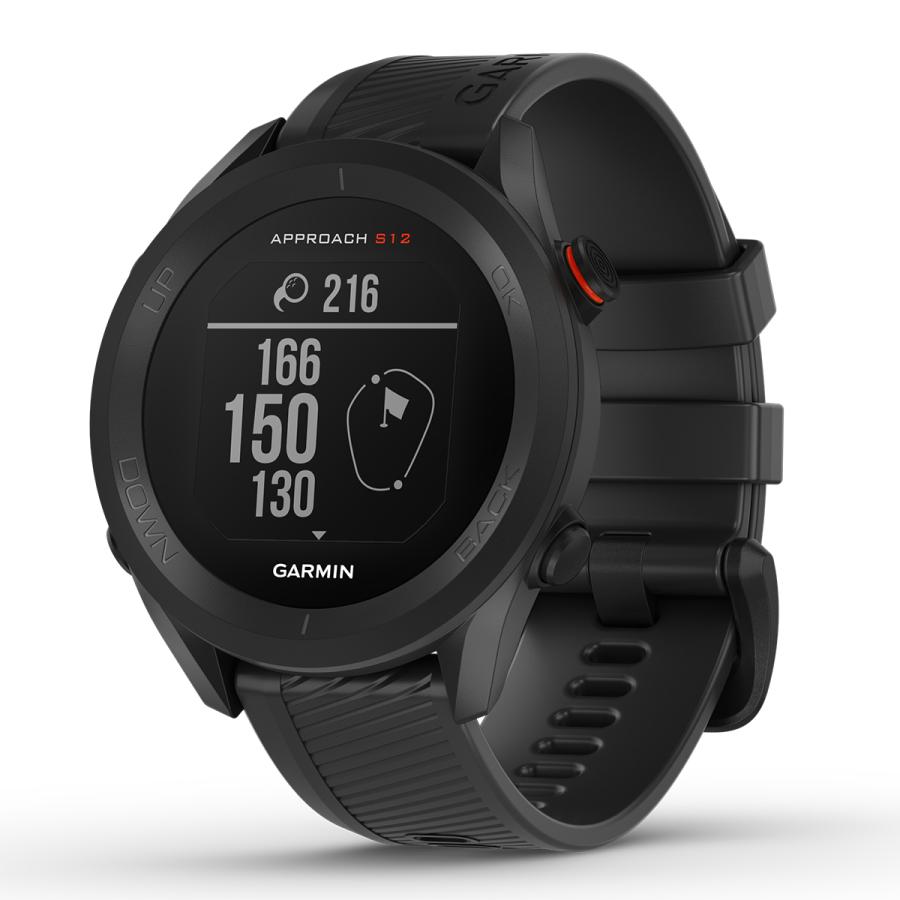 ガーミン GARMIN スマートウォッチ Approach S12 アプローチ S12 ブラック ゴルフ GPS 腕時計 010-02472-20｜neel-garmin｜14