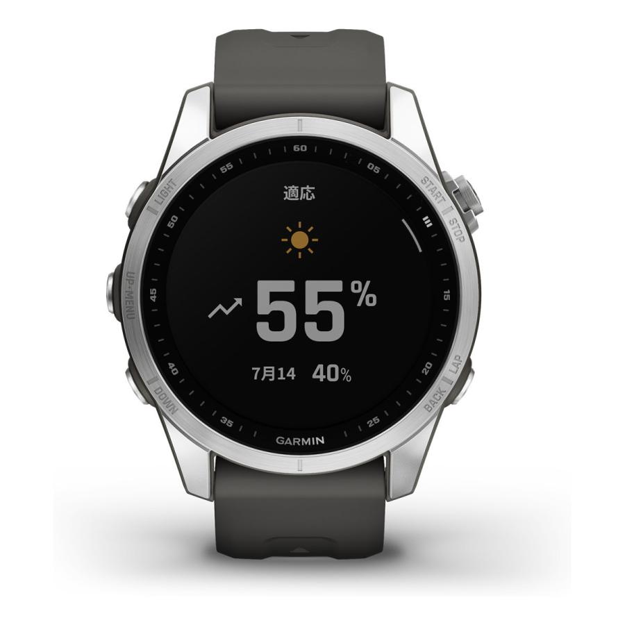 【24回分割手数料無料！】ガーミン GARMIN fenix 7S フェニックス マルチスポーツ GPS スマートウォッチ 腕時計 010-02539-04｜neel-garmin｜02