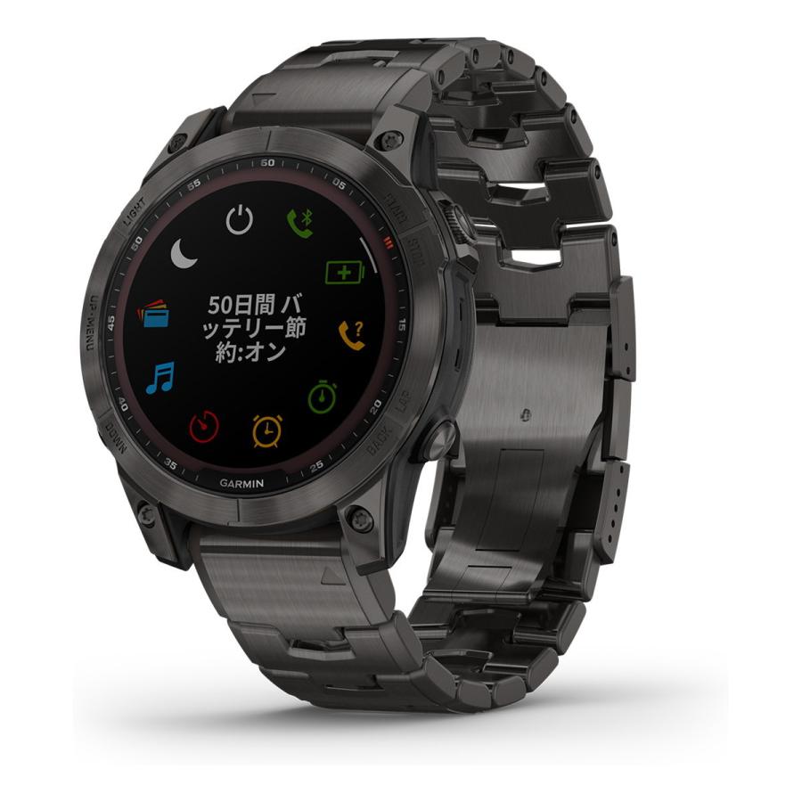 【特価販売】ガーミン GARMIN fenix 7 Dual Power フェニックス スマートウォッチ GPS ソーラー 腕時計 010-02540-48｜neel-garmin｜11