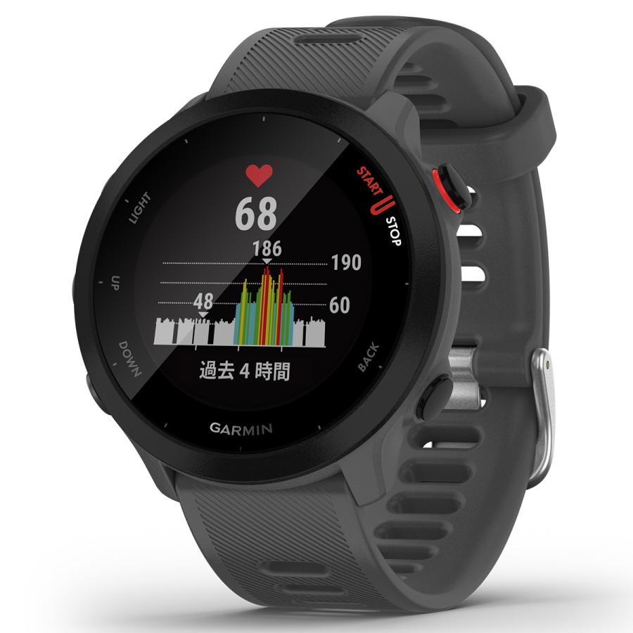 【オリジナル保護フィルム付き】ガーミン GARMIN ForeAthlete 55 フォアアスリート55 ランニングウォッチ スマートウォッチ 010-02562-43｜neel-garmin｜04