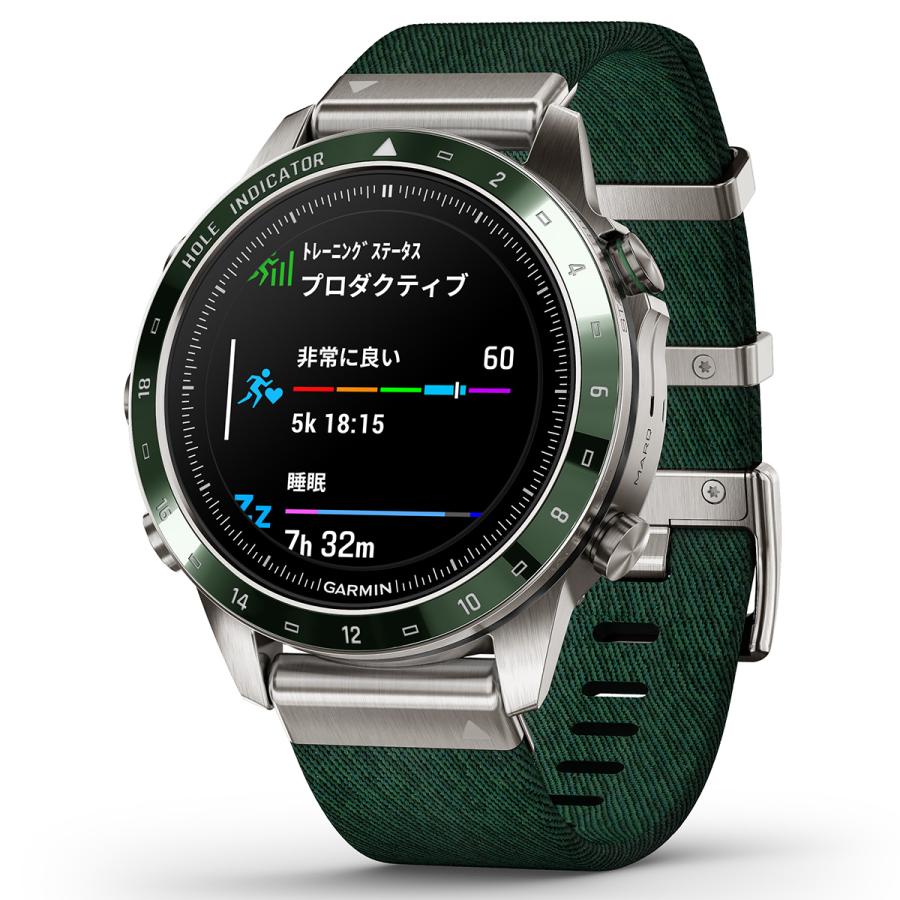 【オリジナル保護フィルム付き】ガーミン GARMIN MARQ Golfer Gen 2 マーク ゴルファー 010-02648-C2 GPS スマートウォッチ 腕時計 メンズ｜neel-garmin｜19