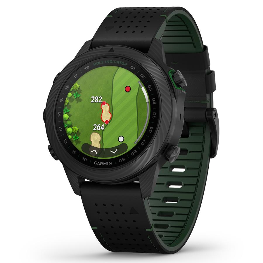 【オリジナル保護フィルム付き】ガーミン GARMIN MARQ マーク ゴルファー カーボン 010-02722-C2 Golfer Gen 2 Carbon スマートウォッチ｜neel-garmin｜14