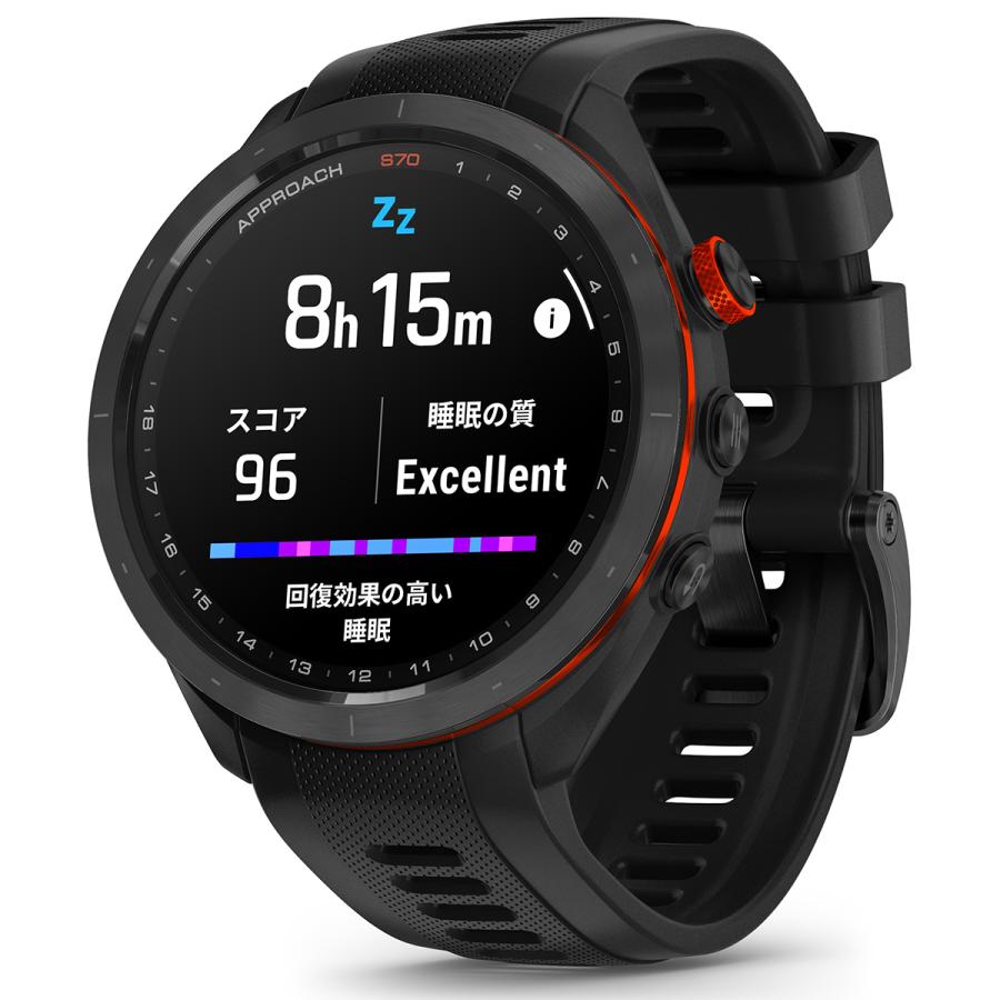 【オリジナル保護フィルム付き】ガーミン GARMIN Approach S70 アプローチ CT10バンドル GPS スマートウォッチ ゴルフ 腕時計 010-02746-23｜neel-garmin｜20