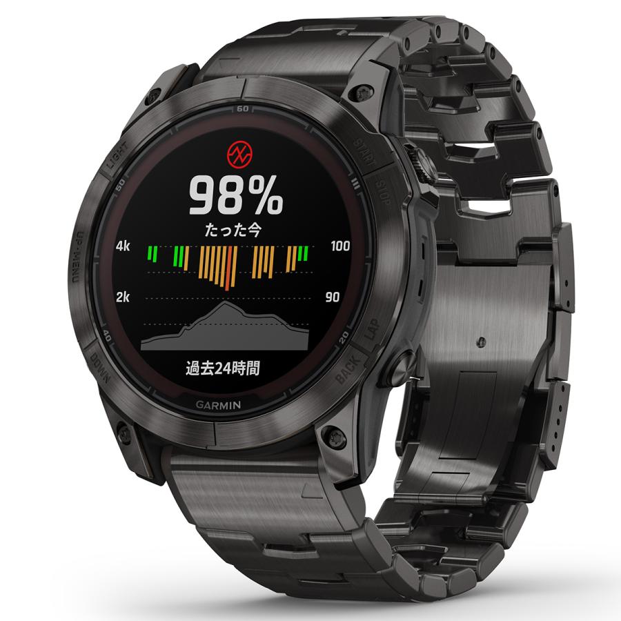 【オリジナル保護フィルム付き】ガーミン GARMIN fenix 7X Pro フェニックス 7X プロ 010-02778-92 GPS ソーラー スマートウォッチ 腕時計｜neel-garmin｜10