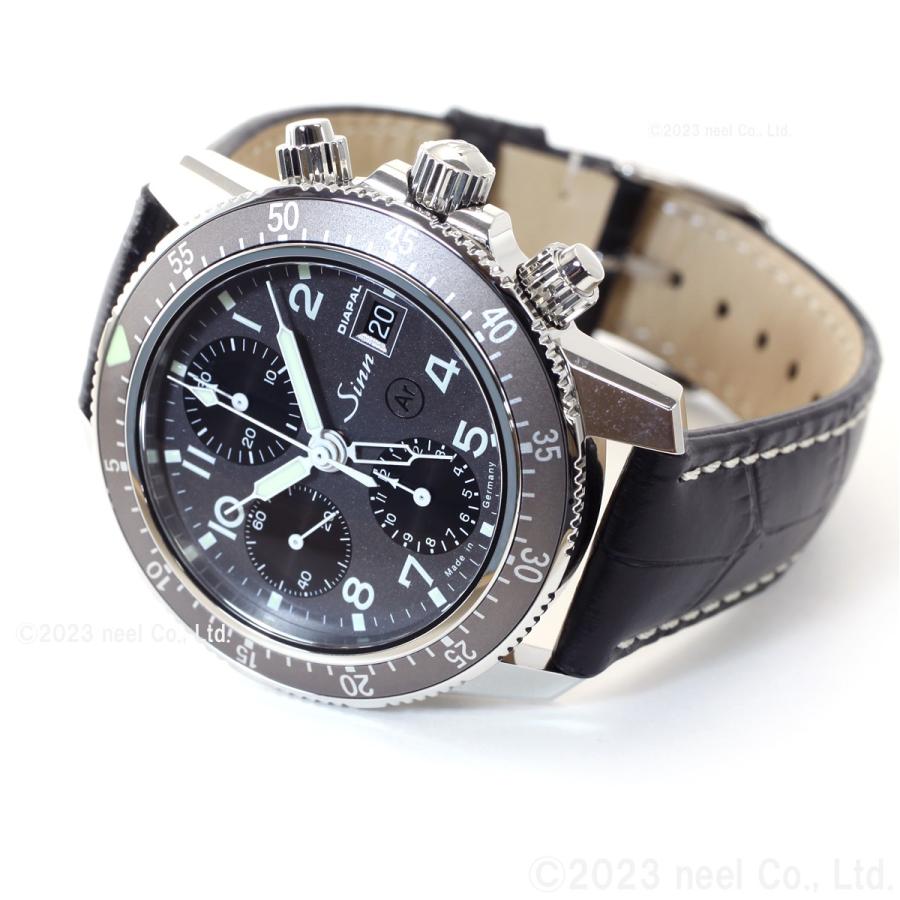 Sinn ジン 103.B.SA.DIAPAL 自動巻 腕時計 インストゥルメント クロノグラフ カウレザーストラップ ドイツ製｜neel-garmin｜12