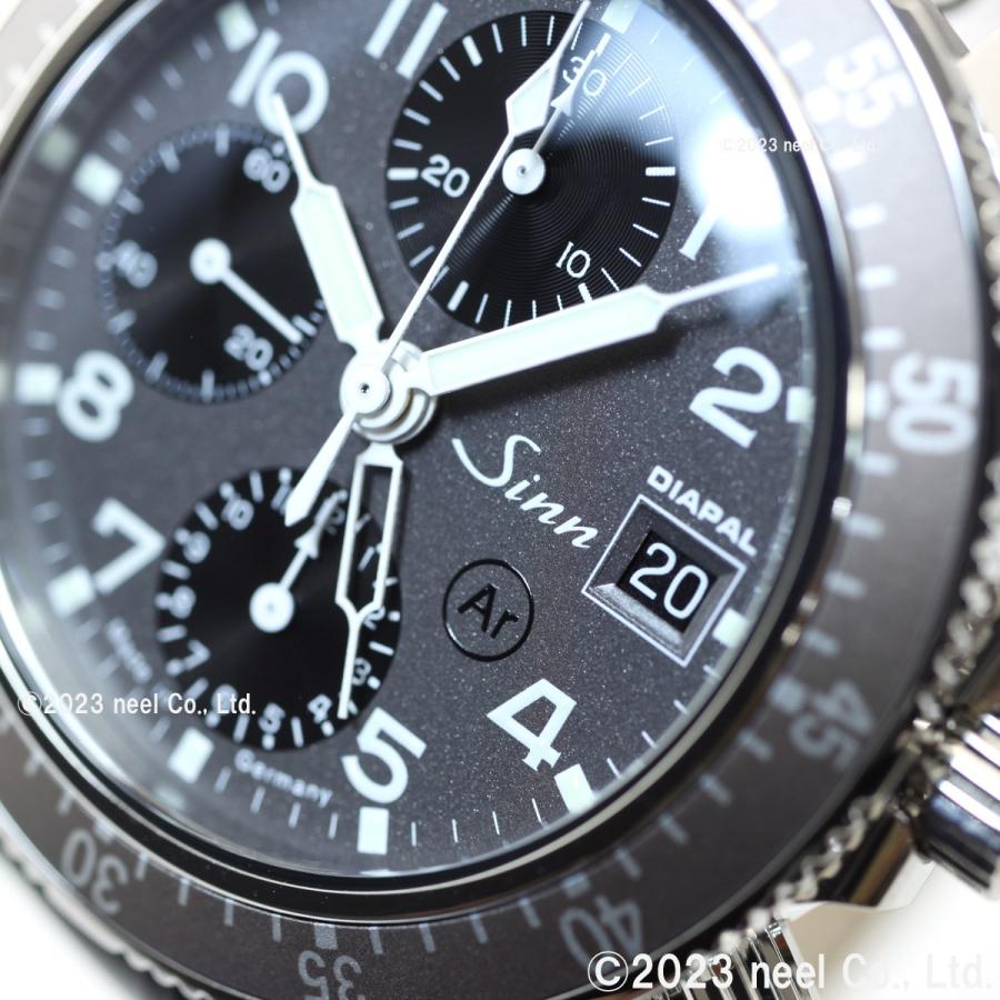 Sinn ジン 103.B.SA.DIAPAL 自動巻 腕時計 インストゥルメント クロノグラフ カウレザーストラップ ドイツ製｜neel-garmin｜10